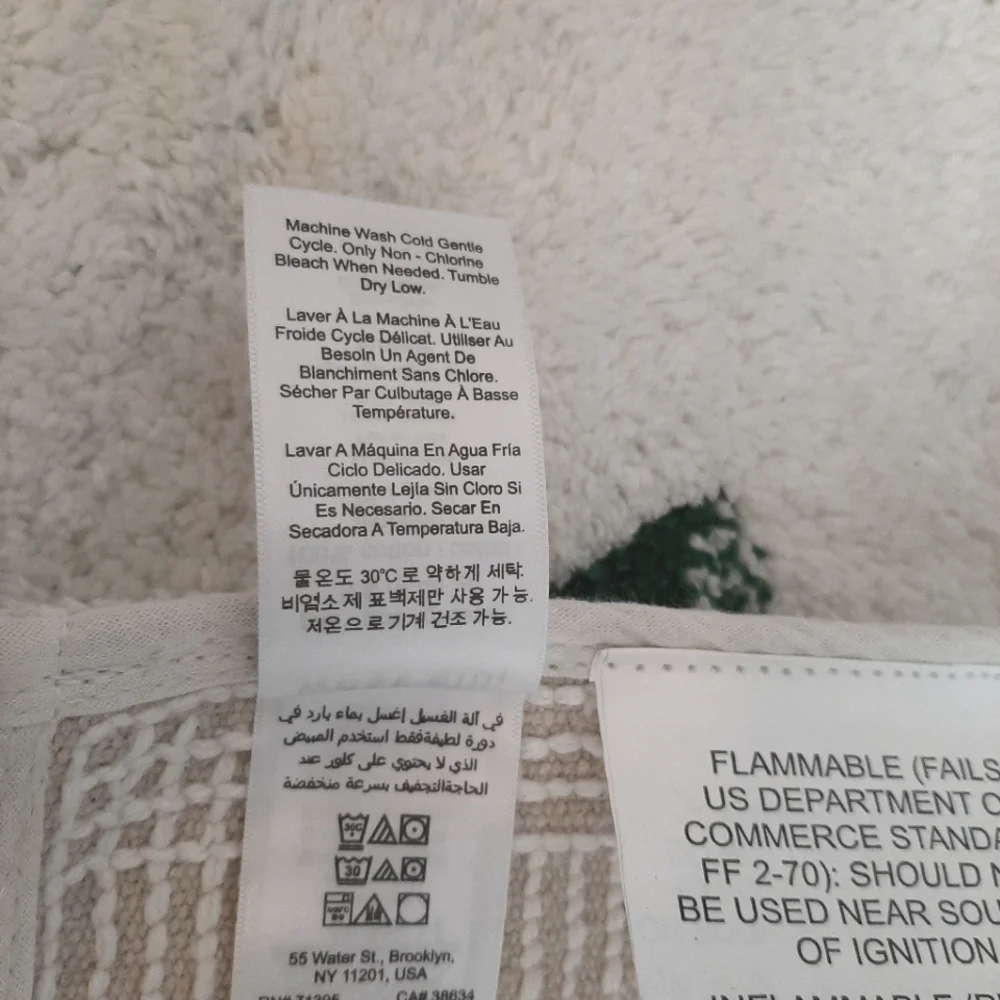 **West Elm Modern Trees Tufted Bath Rug
